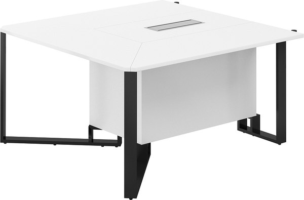 Стол для переговоров Norden 140x140x75 / SP.0103.WH.WH.AN - фото