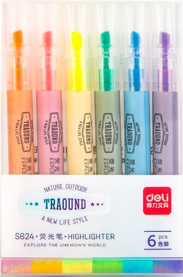 Набор маркеров Deli S624 - фото