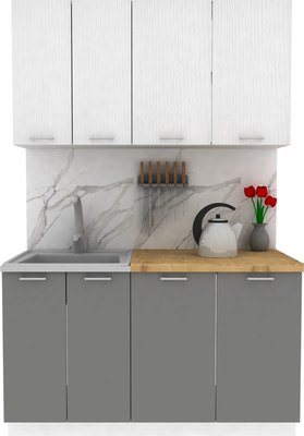 Кухонный гарнитур Eligard Lion 1.4 без столешницы - фото