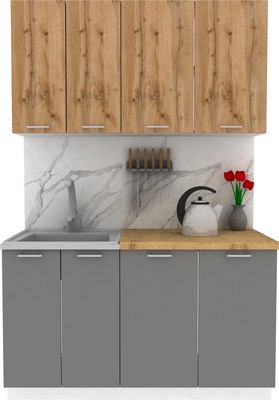 Кухонный гарнитур Eligard Lion 1.4 без столешницы - фото