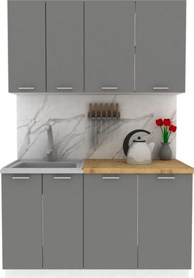 Кухонный гарнитур Eligard Lion 1.4 без столешницы - фото