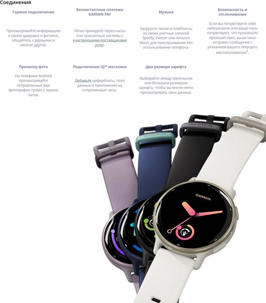 Умные часы Garmin Vivoactive 5 42mm / 010-02862-10