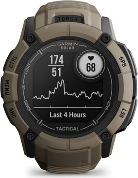 Умные часы Garmin Instinct 2X Solar Tactical 50mm / 010-02805-02