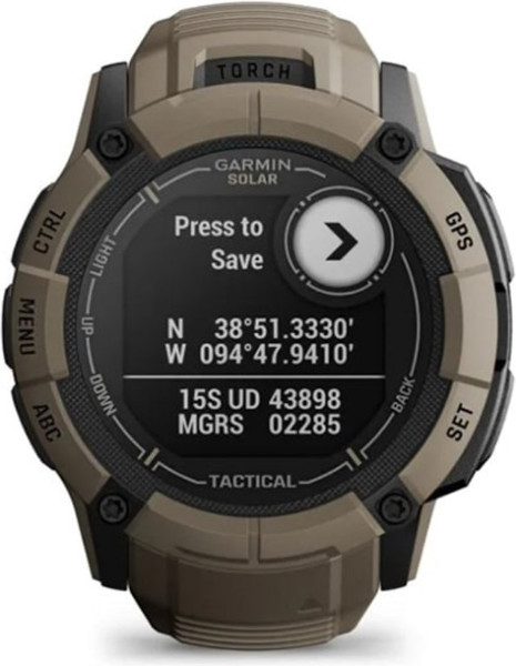 Умные часы Garmin Instinct 2X Solar Tactical 50mm / 010-02805-02