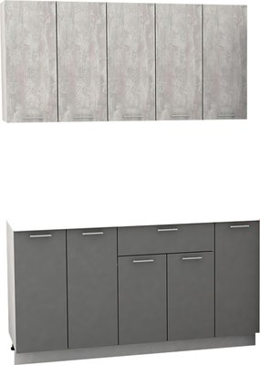 Кухонный гарнитур Eligard Lion 1.5 без столешницы - фото