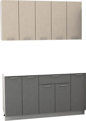 Кухонный гарнитур Eligard Lion 1.5 без столешницы - фото