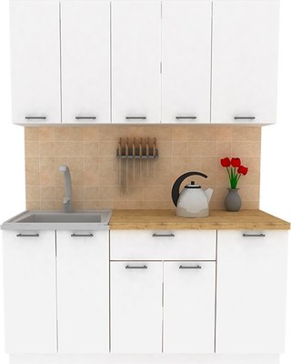 Кухонный гарнитур Eligard Lion 1 1.6 без столешницы