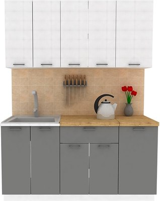 Кухонный гарнитур Eligard Lion 1 1.6 без столешницы