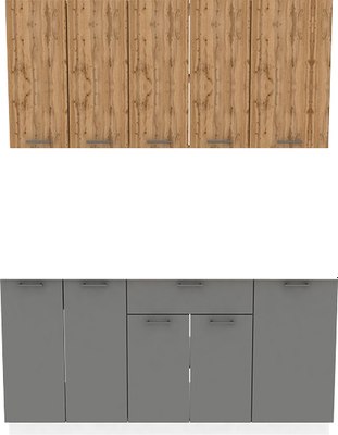 Кухонный гарнитур Eligard Lion 1 1.6 без столешницы - фото