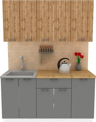 Кухонный гарнитур Eligard Lion 1 1.6 без столешницы