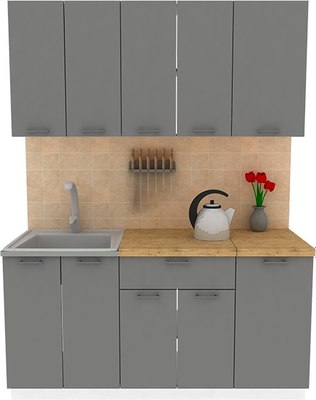 Кухонный гарнитур Eligard Lion 1 1.6 без столешницы