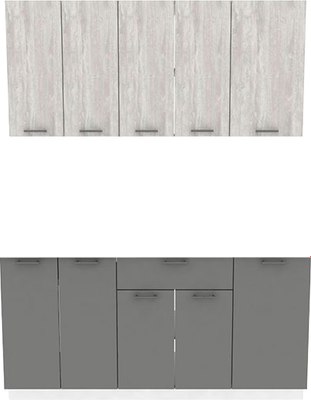 Кухонный гарнитур Eligard Lion 1 1.6 без столешницы - фото