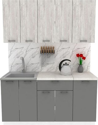 Кухонный гарнитур Eligard Lion 1 1.6 без столешницы