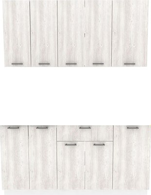 Кухонный гарнитур Eligard Lion 1 1.6 без столешницы - фото