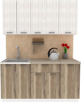 Кухонный гарнитур Eligard Lion 1 1.6 без столешницы