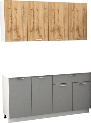 Кухонный гарнитур Eligard Lion 2 1.6 без столешницы - фото