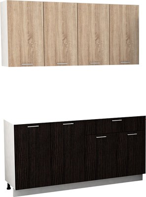 Кухонный гарнитур Eligard Lion 2 1.6 без столешницы - фото