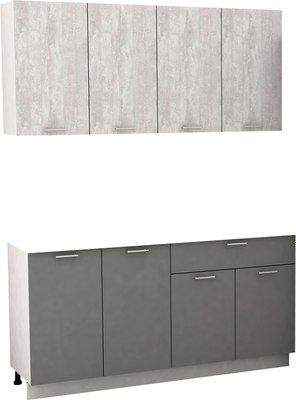 Кухонный гарнитур Eligard Lion 2 1.6 без столешницы - фото