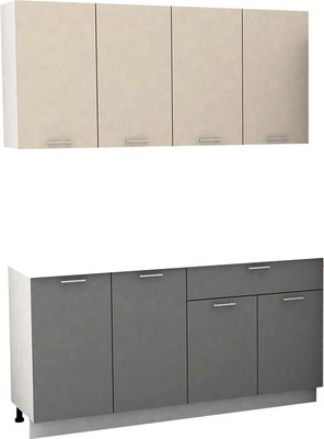 Кухонный гарнитур Eligard Lion 2 1.6 без столешницы - фото