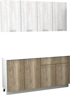 Кухонный гарнитур Eligard Lion 2 1.6 без столешницы - фото