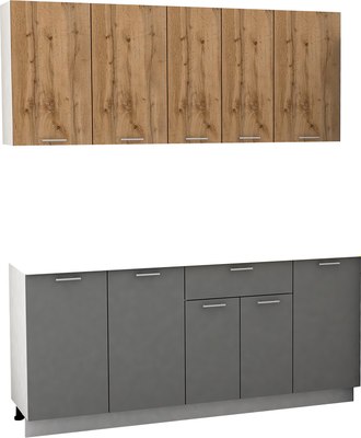 Кухонный гарнитур Eligard Lion 1.8 без столешницы - фото