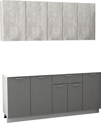 Кухонный гарнитур Eligard Lion 1.8 без столешницы - фото