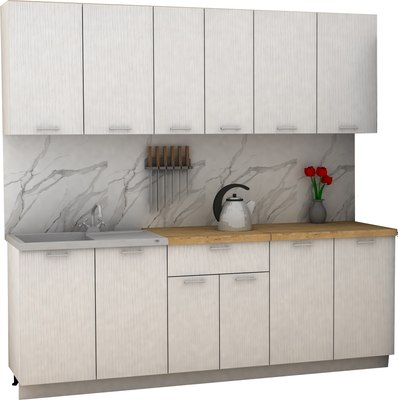 Кухонный гарнитур Eligard Lion 2.2 без столешницы - фото