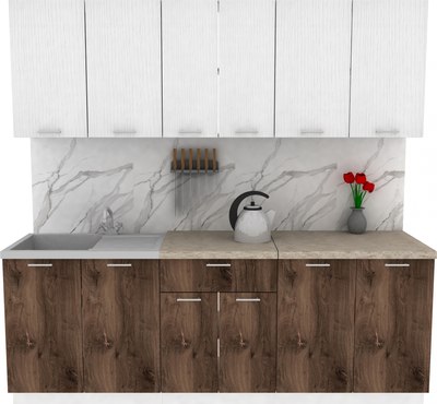 Кухонный гарнитур Eligard Lion 2.2 без столешницы - фото