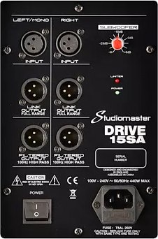 Сценический монитор Studiomaster DRIVE15SA-1