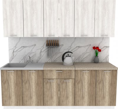 Кухонный гарнитур Eligard Lion 2.2 без столешницы - фото