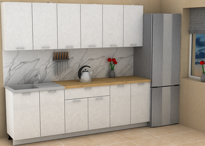 Кухонный гарнитур Eligard Lion 2.4 без столешницы