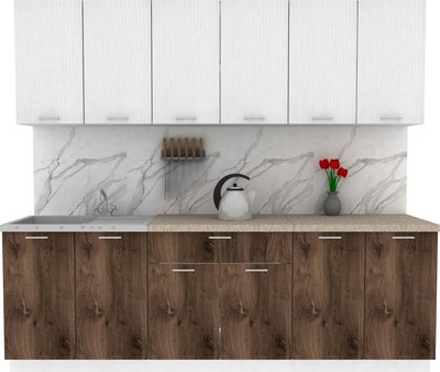 Кухонный гарнитур Eligard Lion 2.4 без столешницы - фото