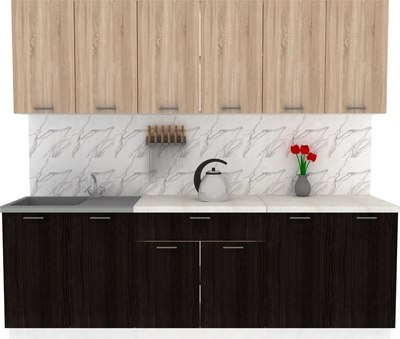 Кухонный гарнитур Eligard Lion 2.4 без столешницы - фото