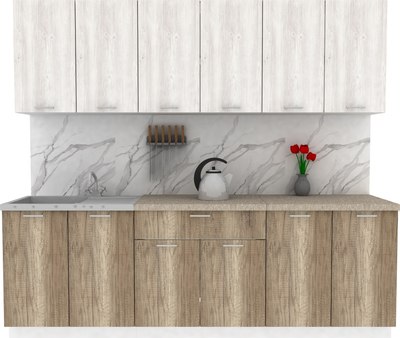 Кухонный гарнитур Eligard Lion 2.4 без столешницы - фото