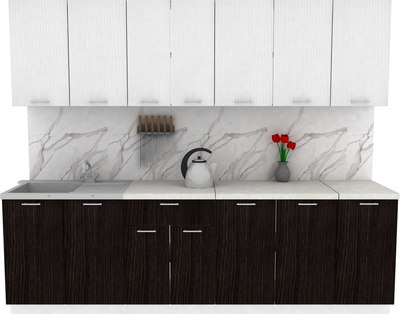 Кухонный гарнитур Eligard Lion 2.6 без столешницы - фото