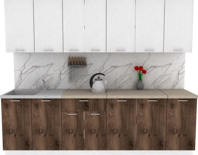 Кухонный гарнитур Eligard Lion 2.6 без столешницы - фото