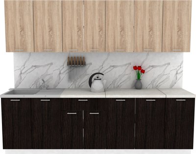 Кухонный гарнитур Eligard Lion 2.6 без столешницы - фото