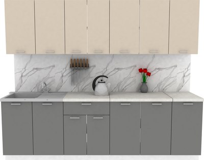 Кухонный гарнитур Eligard Lion 2.6 без столешницы - фото