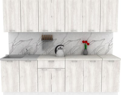 Кухонный гарнитур Eligard Lion 2.6 без столешницы - фото