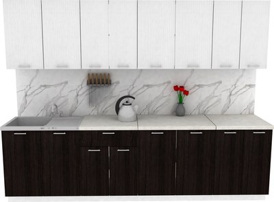 Кухонный гарнитур Eligard Lion 2.8 без столешницы - фото