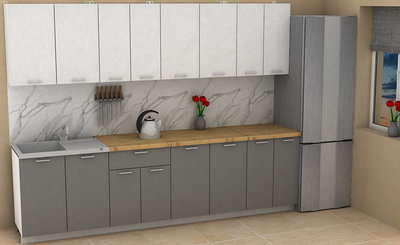 Кухонный гарнитур Eligard Lion 2.8 без столешницы