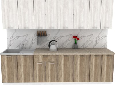 Кухонный гарнитур Eligard Lion 2.8 без столешницы - фото