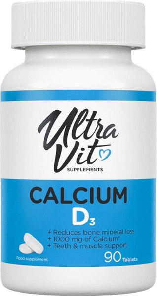 Витаминно-минеральный комплекс UltraVit Supplements. Кальций+D3 - фото
