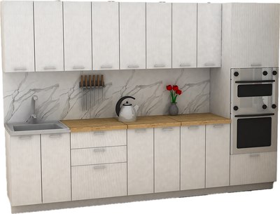 Кухонный гарнитур Eligard Lion 3.0 без столешницы - фото