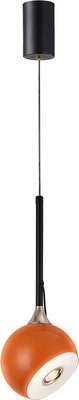 Потолочный светильник Kinklight Тимо 07529-1A.09 (оранжевый) - фото