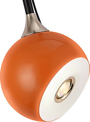 Потолочный светильник Kinklight Тимо 07529-1A.09 (оранжевый)