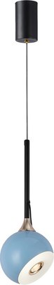 Потолочный светильник Kinklight Тимо 07529-1A.05 (голубой) - фото