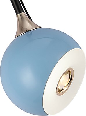 Потолочный светильник Kinklight Тимо 07529-1A.05 (голубой)