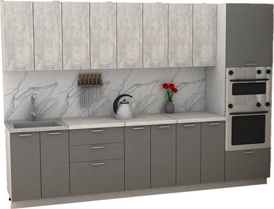 Кухонный гарнитур Eligard Lion 3.0 без столешницы - фото