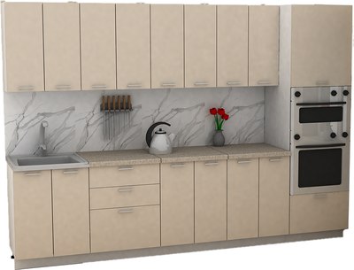 Кухонный гарнитур Eligard Lion 3.0 без столешницы - фото